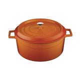 Round Casserole Dish Collection - Multi-Size & Low Profile
