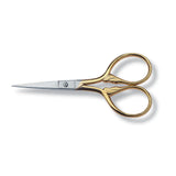 Stork Embroidery Scissors, 9cm - Gold Plated