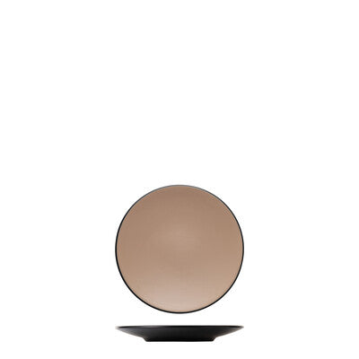 828202-BE - Round Coupe Plate - 180mm - COU COU - Melamine (Set of 6)