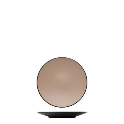828203-BE - Round Coupe Plate - 205mm - COU COU - Melamine (Set of 6)