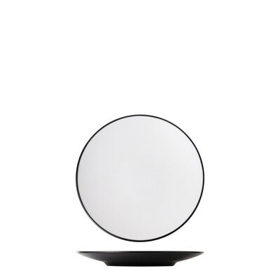 828204-BE - Round Coupe Plate - 230mm - COU COU -Melamine (Set of 6)