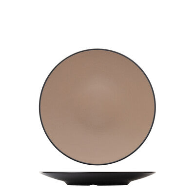828206-BE - Round Coupe Plate - 300mm - COU COU - Melamine (Set of 6)