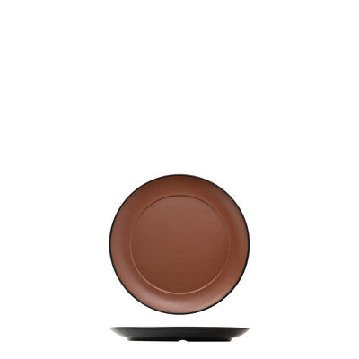828221-BE - Round Wide Rim Plate - 210mm - COU COU - Melamine (Set of 6)