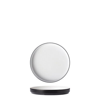 828231-BK - Round Stackable Plate - 200mm - COU COU - Melamine (Set of 6