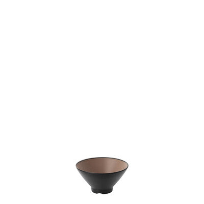 828401-BE - Round Bowl V-Shape - 130mm - COU COU - Melamine (Set of 6)