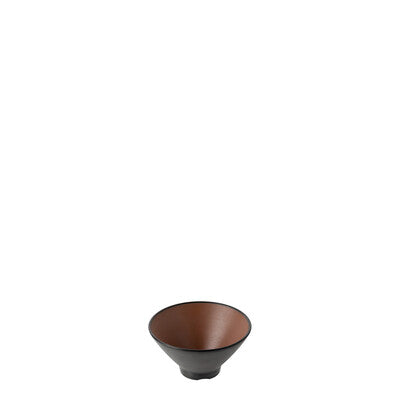 828401-BE - Round Bowl V-Shape - 130mm - COU COU - Melamine (Set of 6)
