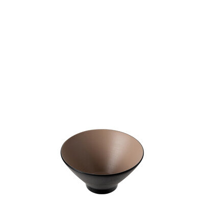 828404-BE - Round Bowl V-Shape - 205mm - COU COU - Melamine (Set of 6)