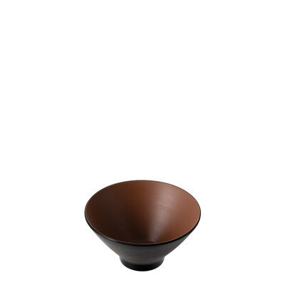 828404-BE - Round Bowl V-Shape - 205mm - COU COU - Melamine (Set of 6)