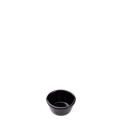 828515-BK - Ramekin Fluted - 120ml - COU COU - Melamine (Set of 6)