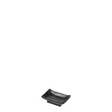 828705 - Rect Sauce Dish - 100x60mm - COU COU - Matte Black (Set of 6