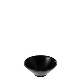 828741 - Matte Black Round Conical Bowl - COU COU Melamine (Set of 6)
