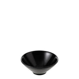 828741 - Matte Black Round Conical Bowl - COU COU Melamine (Set of 6)