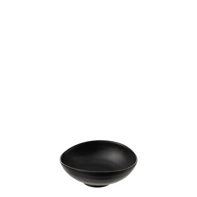 828746 - Matte Black Oval Bowl - COU COU Melamine (Set of 6)