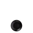 828751 - Matte Black Round Coupe Plate - COU COU Melamine (Set of 6)