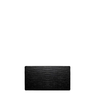 828761 - Matte Black Rect Serving Board - COU COU Melamine (Set of 6)