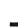 828766 - Matte Black Rect Platter - COU COU Melamine (Set of 6)