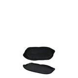 828777 - Matte Black Irregular Platter - 280x120mm - COU COU Melamine