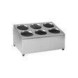 Cutlery Holder-S/S | 375X300X210Mm | 6 Hole