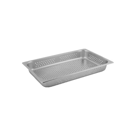 Standard Steam Pan-S/S | 1/2 Size 65Mm | Perforated