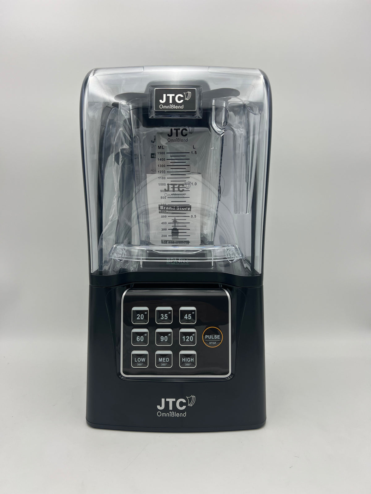 JTC OmniBlend 890Q Omni-Q7 Integrated Quiet Commercial Blender 1.5 Litre D Jug Set