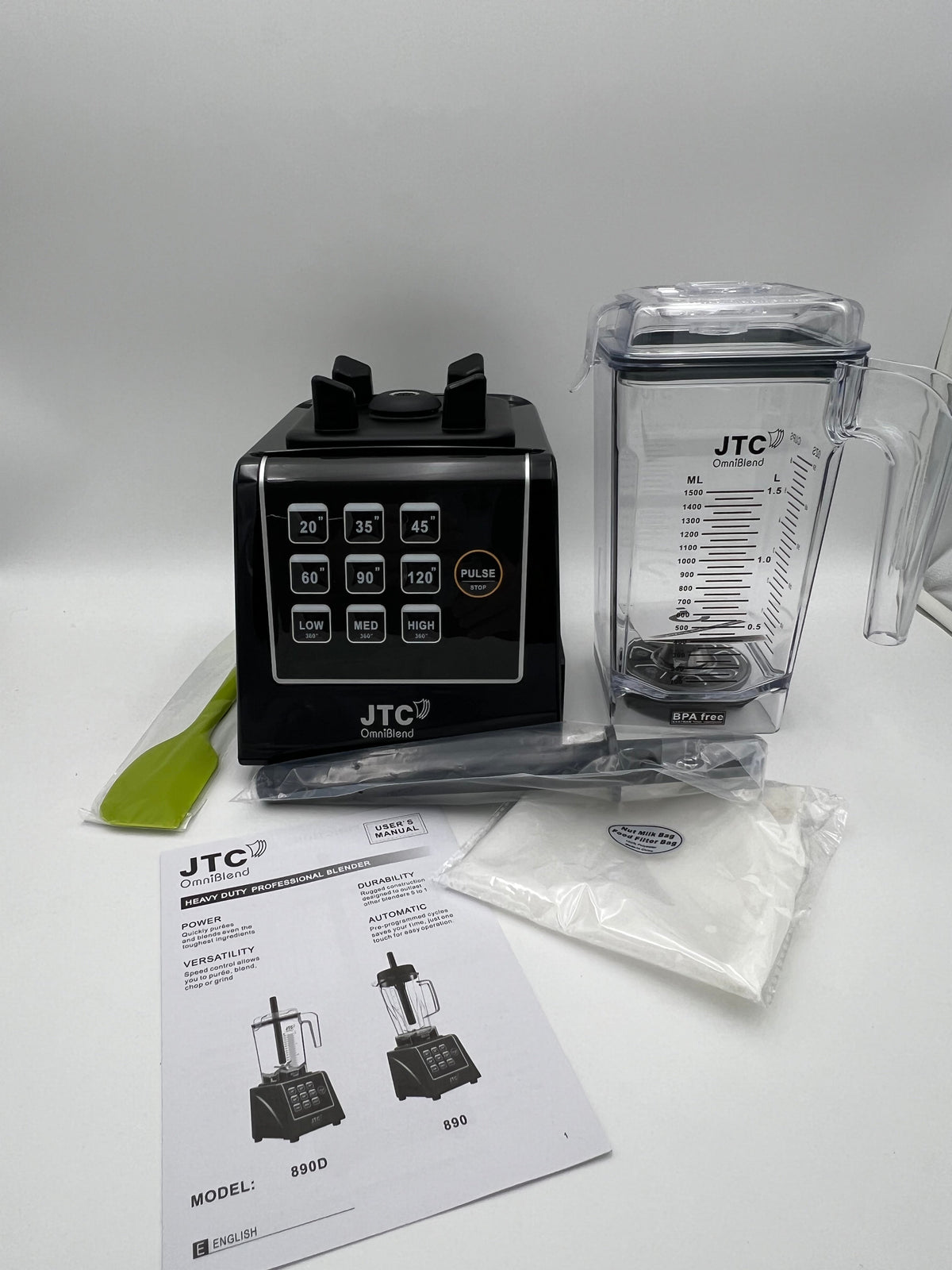 JTC OmniBlend 890 Omni-7 One-Touch Commercial Blender