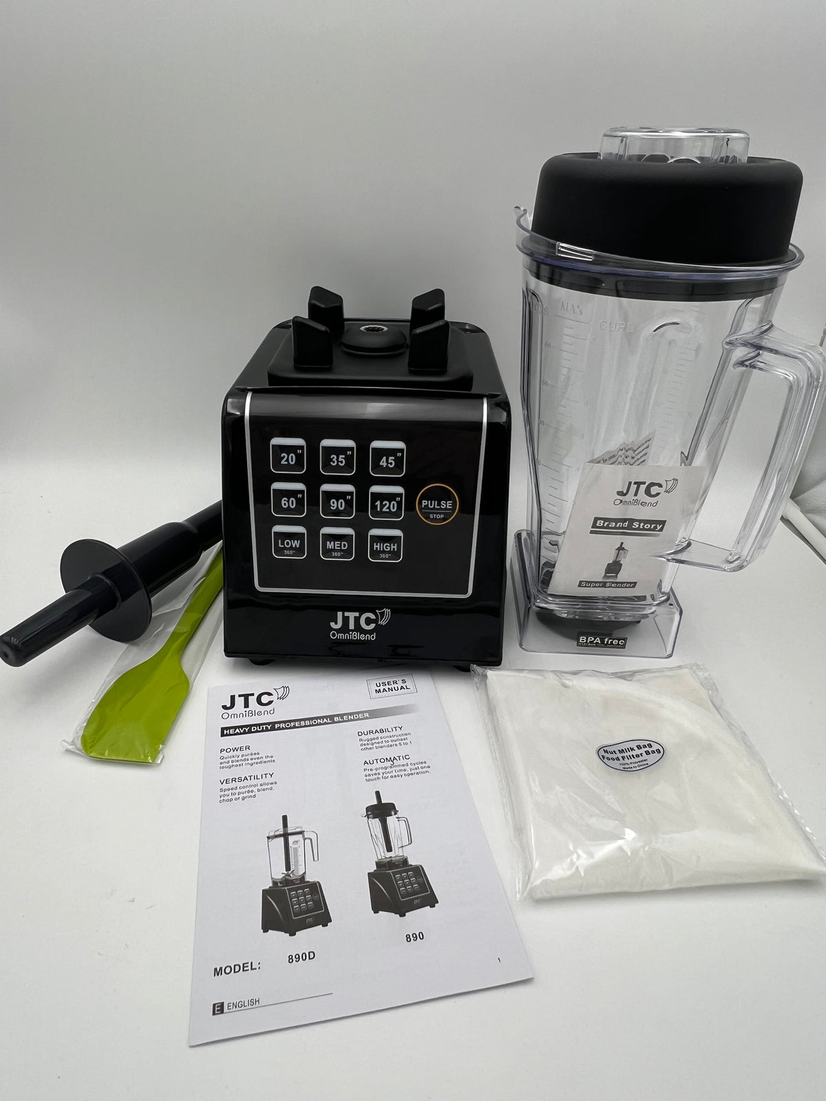 JTC OmniBlend 890 Omni-7 One-Touch Commercial Blender