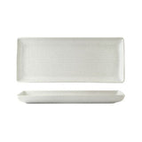 Rectangular Platter 335x140mm Frost (Sold in sets of 12)