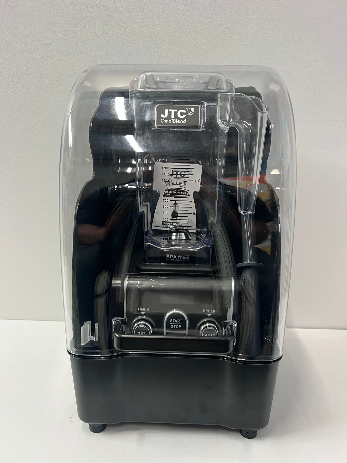 JTC OmniBlend 900AQ with OmniShield I Commercial Blender 1.5 Litre D Jug Set
