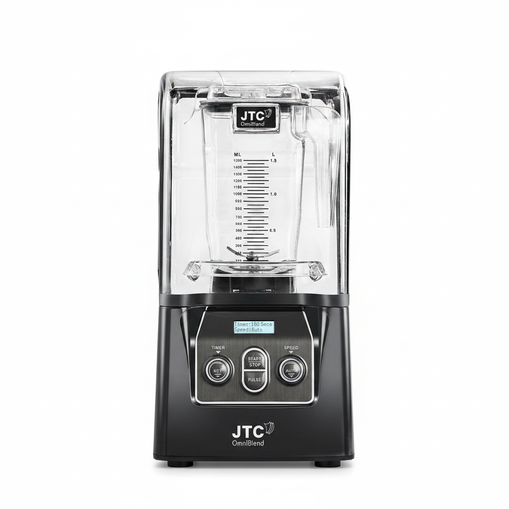 JTC OmniBlend 900QD NoiseGuardian Sound Shield Included 1.5 Litre D Jug with Tamper Rod 7 Year warranty 3 HP Heavy Duty Motor