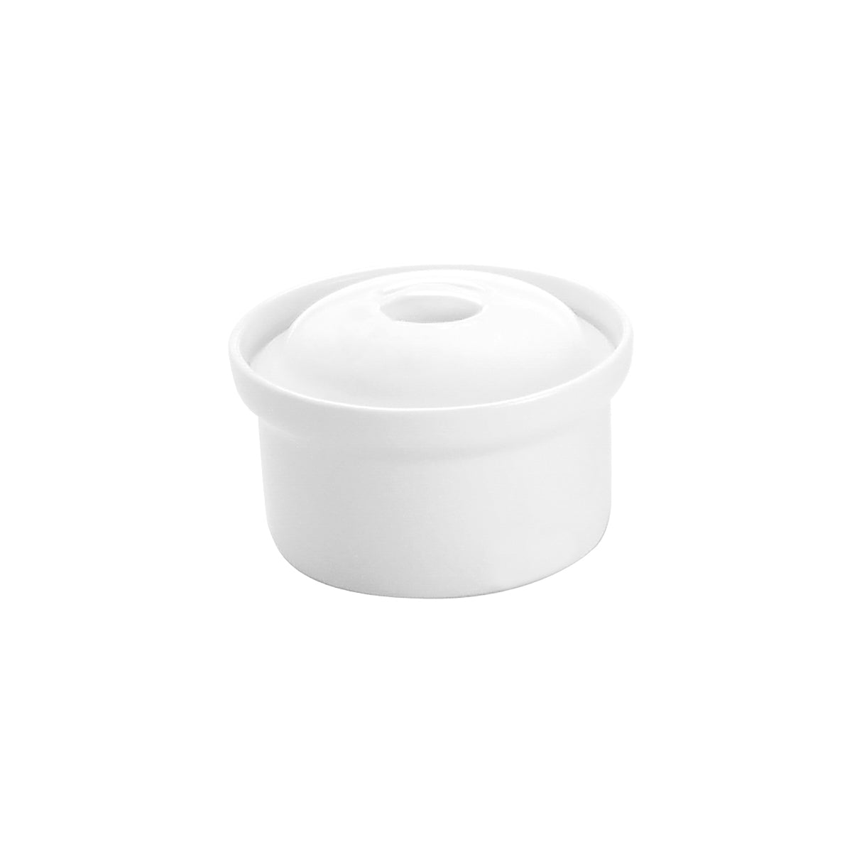 Casserole-Round With Cover 2.0L White