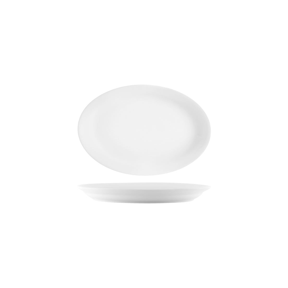 Vitroceram Oval White 240mm (Set of 24)