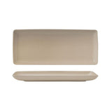 Rectangular Platter 335x140mm Sand (Sold in sets of 12)