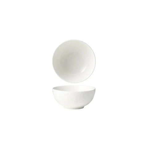 Tablekraft Fusion Lotus Footed Rice Bowl 118x54mm White (Sold in sets of 6)