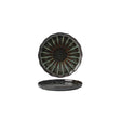 902225 - Tablekraft Fusion Round Flat Plate 202x21mm Patina (Sold in sets of 6)