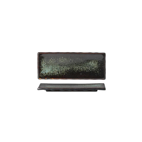Tablekraft Fusion Sushi Plate Patina (Sold in sets of 6)