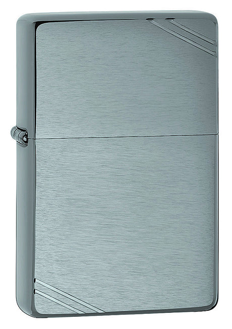 Zippo Vintage Brushed Finish Chrome - 90230