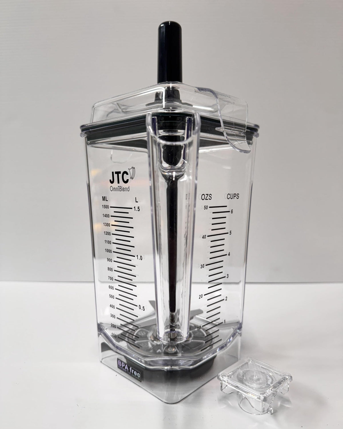 JTC OmniBlend D Jug 1.5 Litre Sqaure Base with Tamper Rod