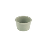 9029516 - Ribbed Ramekin-85mm Ø - 50mm H PEARL PISTACHIO (Sold in sets