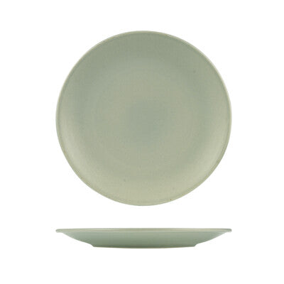 9029566 - Round Coupe Plate -310mm Ø PEARL PISTACHIO (Sold in sets of 