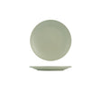 9029570 - Round Coupe Ribbed Plate -PEARL PISTACHIO (Sold in sets of 6