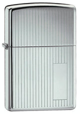 Zippo Engine Turned High Polished Chrome - 90350