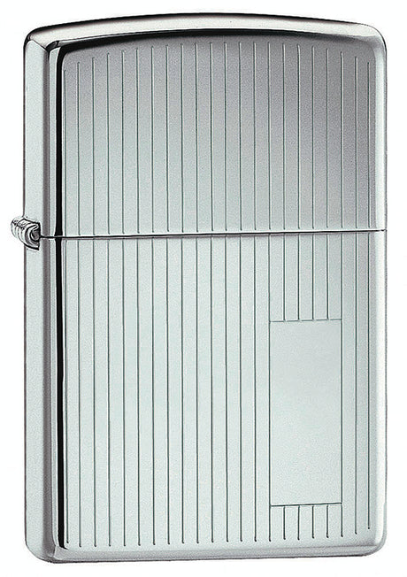Zippo Engine Turned High Polished Chrome - 90350