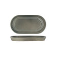 906323 - Tablekraft Urban Loft Oval Platter 305x165x30mm Frost Grey (