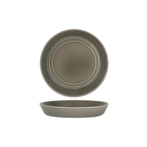 TABLEKRAFT URBAN LOFT ROUND FLARED BOWL 225x35mm FROST GREY (Sold in sets of 3)