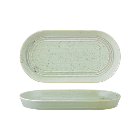 Tablekraft Urban Loft Oval Platter 305x165x30mm Pistachio (Sold in sets of 3)