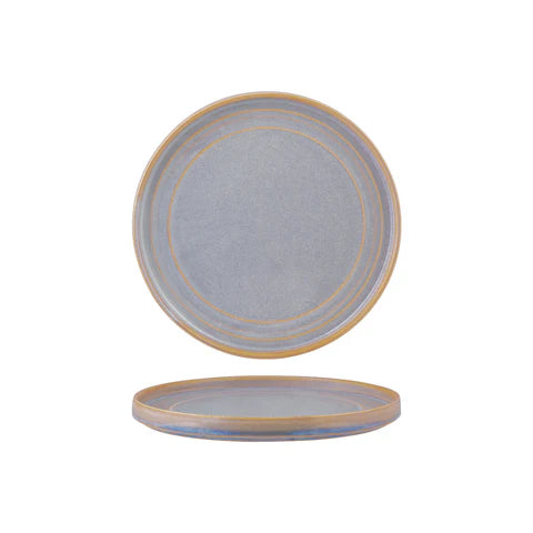 TABLEKRAFT URBAN LOFT ROUND PLATE 225x22mm AZURE BLUE (Sold in sets of 4)