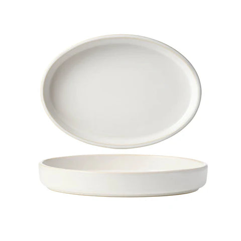 Tablekraft Urban Serve Oval Plate White