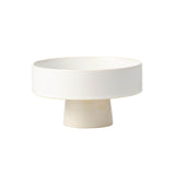 Tablekraft Urban Serve Pedestal Deep Plate White