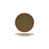 908908 - TABLEKRAFT SOHO ROUND PLATE 200x10mm BURNT SIENNA (Sold in s