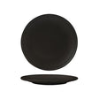 90970 - Round Coupe Ribbed Plate- CHARCOAL (Sold in sets of 6)
